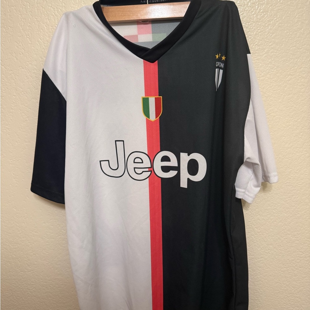 2018 2019 Adidas Jersey Size XL Football Kit Jeep Striped